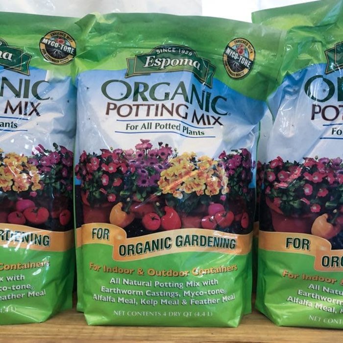 4Qt Organic Potting Mix/Soil Espoma