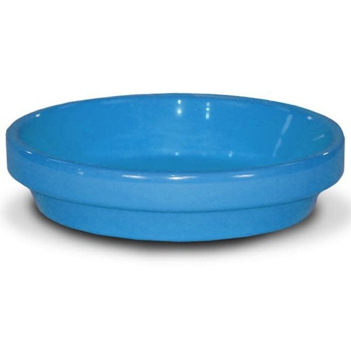 Saucer 4" Glazed Robin Egg Blue