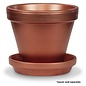 Pot 6" Glazed Standard Copper