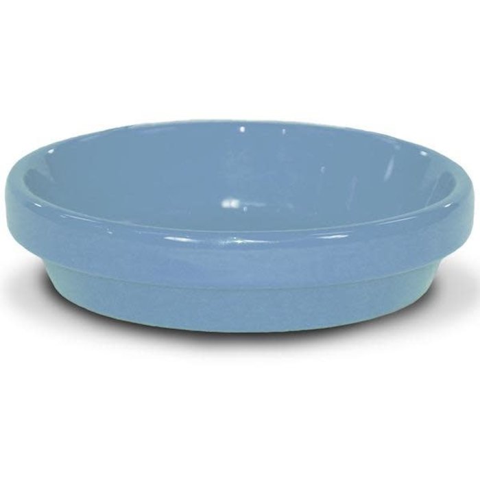 Saucer 6" Glazed Ice Blue