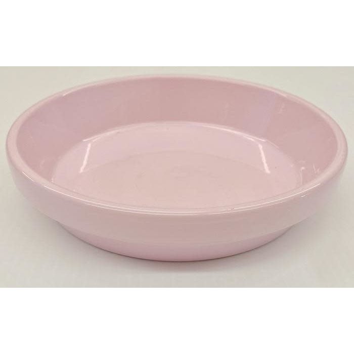 Saucer 4" Glazed Dusty Rose