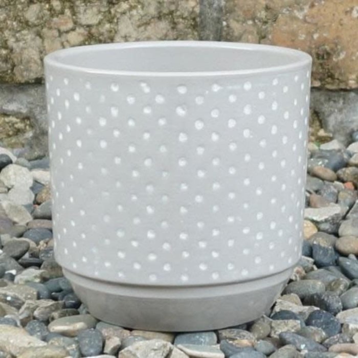 Pot Maria Dots 6x6 Gray