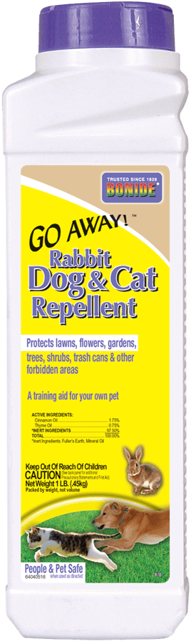 Go Away Rabbit Dog & Cat Repellent 1Lb Granules Bonide