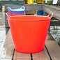 6.5Gal/26L Tubtrug Flexible Medium Bucket - Red