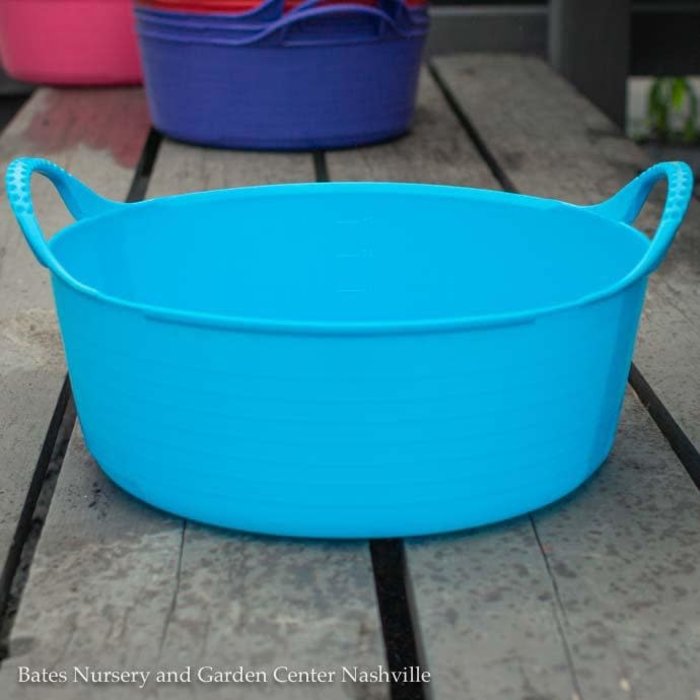 1.3Gal/5L Tubtrug Flexible Extra-Small Shallow Bucket - Blue