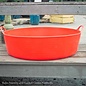 9.2Gal/35L Tubtrug Flexible Large Shallow Bucket - Red