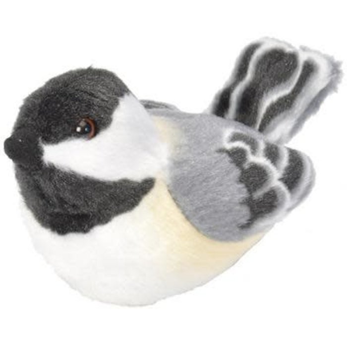 Black-Capped Chickadee Audubon Plush Toy