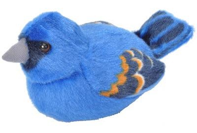 Blue Grosbeak Audubon Plush Toy