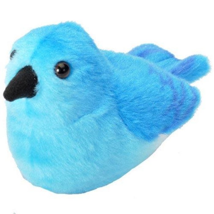 Mountain Bluebird Audubon Plush Toy