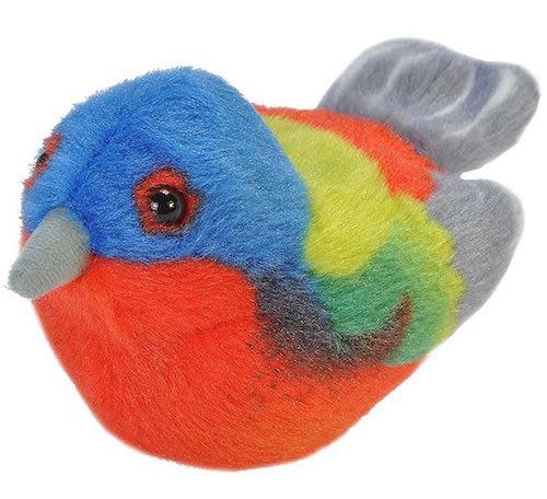 Painted Bunting Audubon Plush Toy