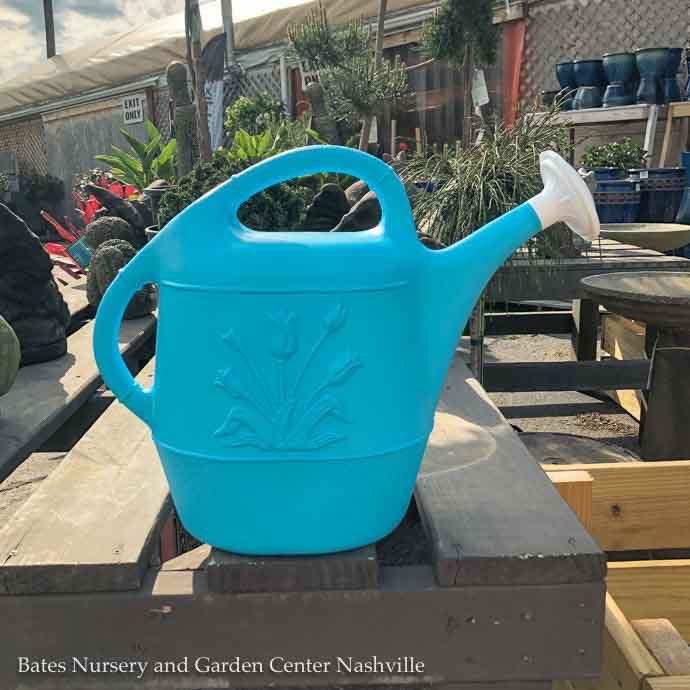 2 Gal Watering Can Caribbean Blue Plastic Union