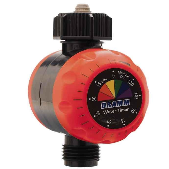 Water Timer ColorStorm Mechanical Dramm Red