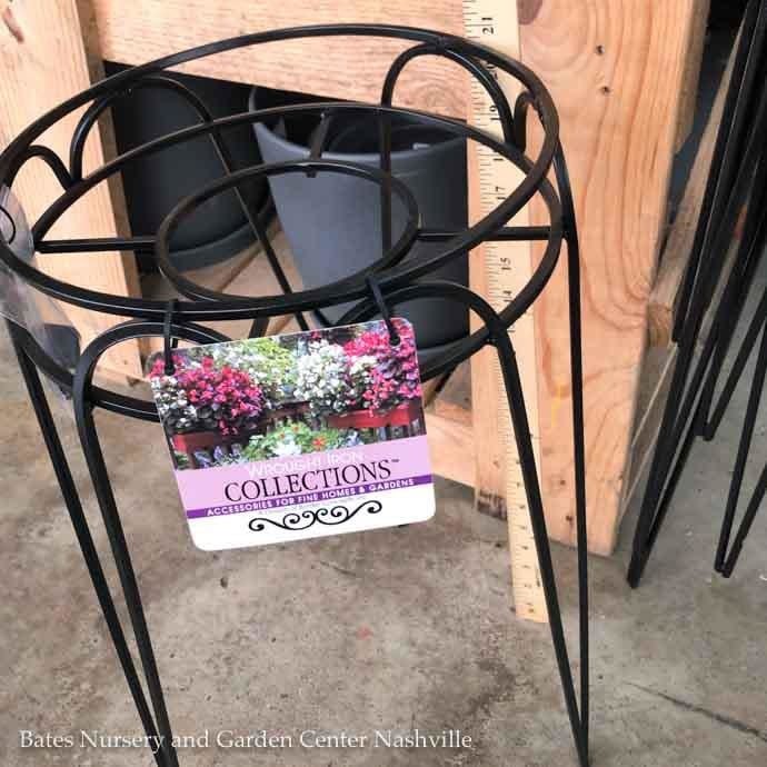 Plant Stand Hampton 21" Black Metal