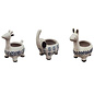 Pot Animal Planter Gffe/Ele/Llama 5x3.5x5 Matte Asst