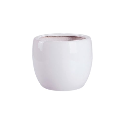 Pot Ball Metro Planter Sml 9x8 White