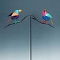 Wind Spinner / Stake Birds Metal 54"H
