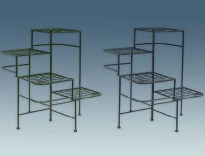 Plant Stand Square Multi-Tier 20x26 Asst Metal