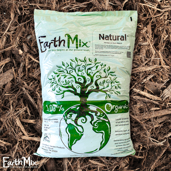 Bag 36L/1.25 Cuft EarthMix® Natural™ Brown Hardwood Mulch