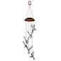 Hanging Mobile Iridescent Hummingbird Solar Plastic 26"