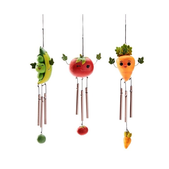 Wind Chime Vegetable Asst