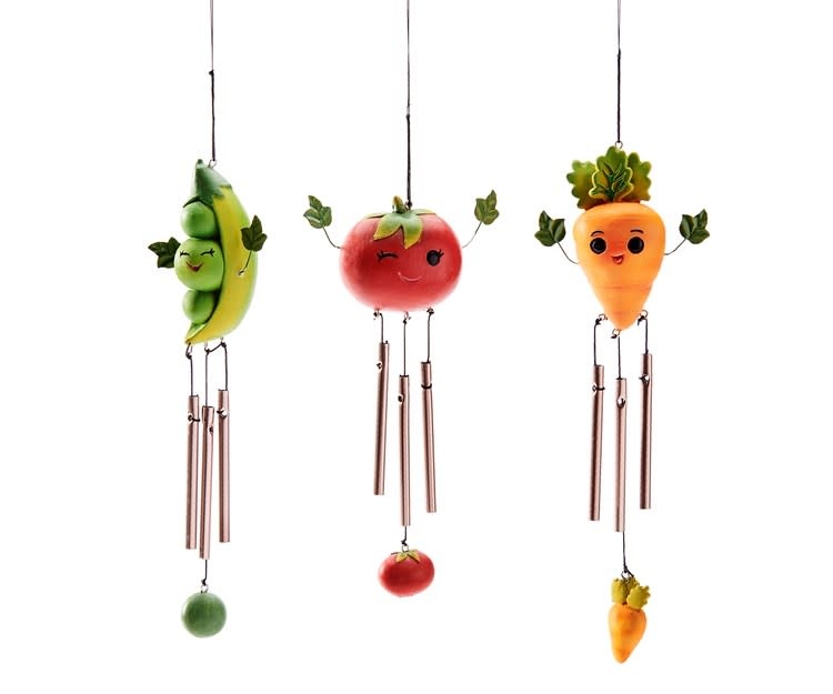 Wind Chime Vegetable Asst