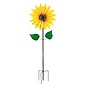 Wind Spinner / Garden Stake Statement Sunflower 75"H