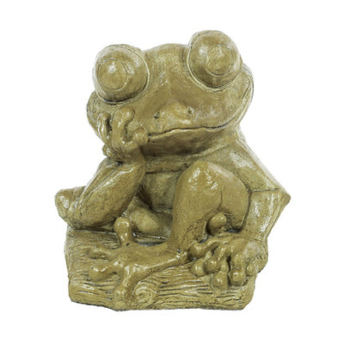 Statuary Pop-Eyed Frog 12x12x10