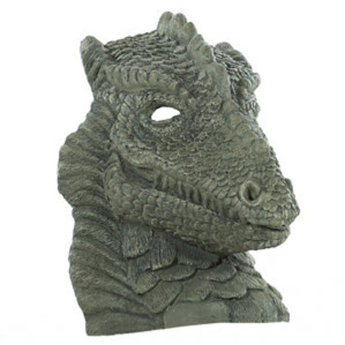 Statuary Dragon Head 14x12x16