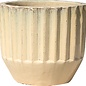 Pot Regal Royale Planter Deep Vertical Grooves Sml 9.5x9 Asst