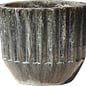 Pot Regal Royale Planter Deep Vertical Grooves Lrg 18x16 Asst