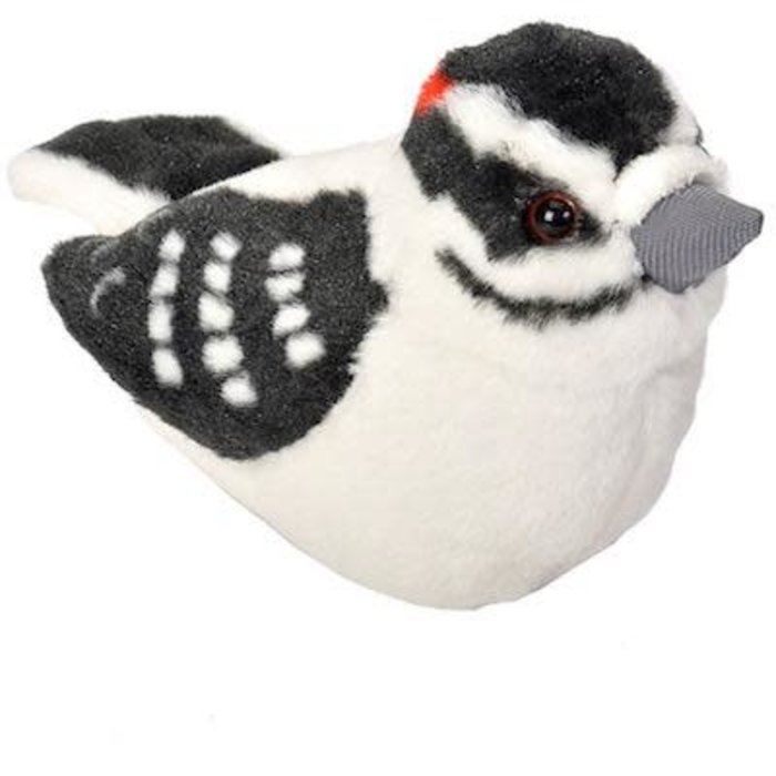 Downy Woodpecker Audubon Plush Toy