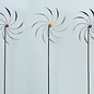 Wind Spinner / Garden Stake Simple Asst Metal 71.5"H