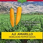 Seed Pepper Aji Amarillo Heirloom - Capsicum baccatum