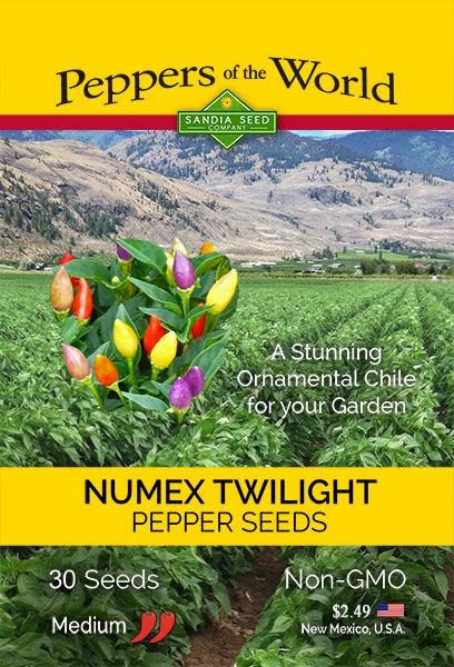 Seed Pepper Twilight NuMex - Capsicum annuum