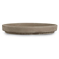 Saucer 7" Dark Basalt / Terracotta