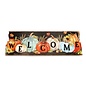 Fall Decor Wall Plaque / Sign Welcome Pumpkins 31x10 Wood (MDF)