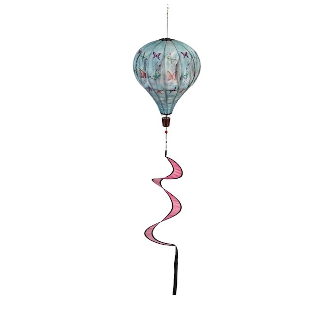 Balloon Spinner Butterflies 15x55 Textile/Plastic