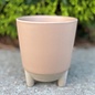 Pot Reese Footed Taper 2-Tone 5.5x6 Blush/Tan