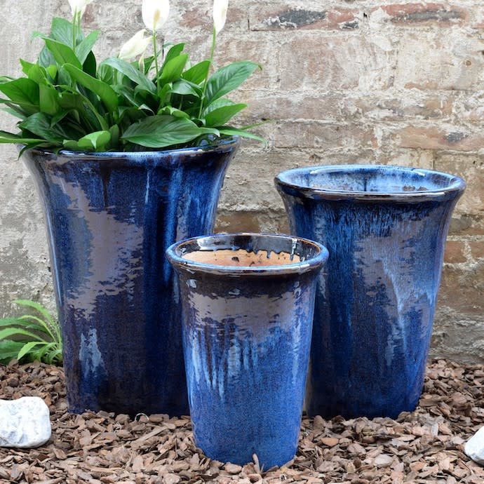 Glazed Pottery & Large Plant Pots for Outdoors