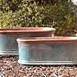 Pot Oval Planter Lrg 29x15x11 Rustic Asst