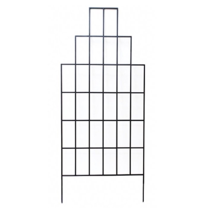 Trellis Skyline 36x84 Graphite Metal