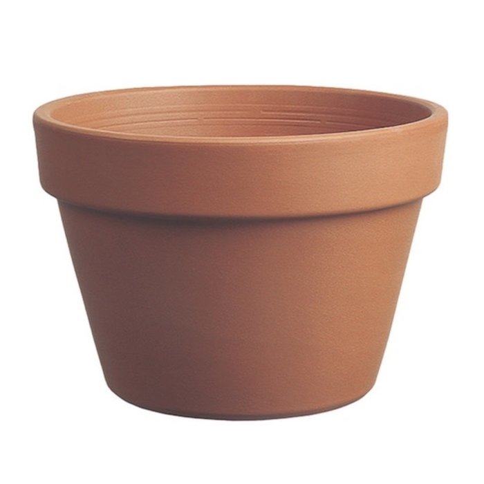 Pot Azalea 10" Short Clay Standard / Terracotta