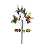 Wind Spinner / Garden Stake Flutter Butteries 84"h