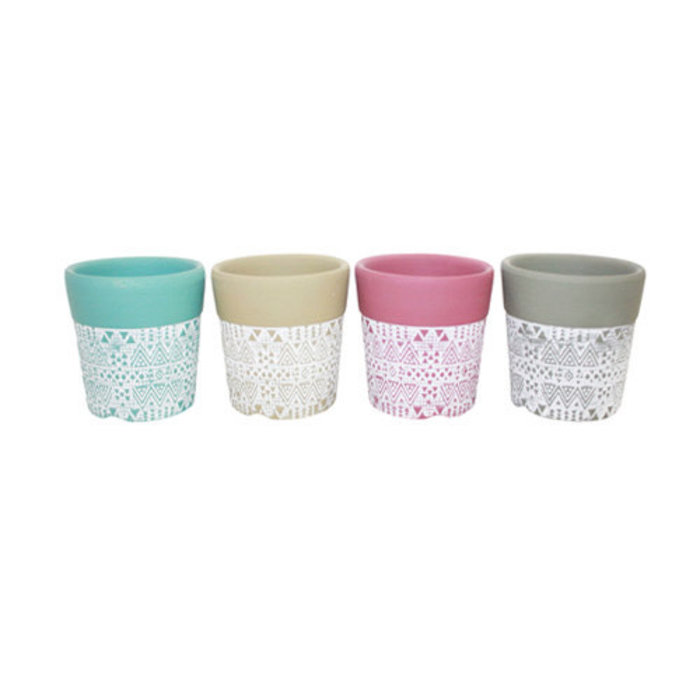 Pot Mini Pastel Terra Planter 2.7x2 Asst