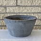 Pot Round Cement Bowl Med 9x5 Natural