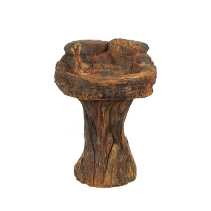 Birdbath Rustic Rock 25x17