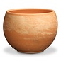 Pot Luna Sphere /Bowl 6.5" Light Marble Terracotta
