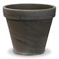 Pot 6" Dark Basalt Standard / Terracotta