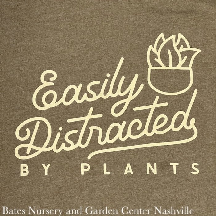 T-Shirt Easily Distracted by Plants M.L.XL.2X ea