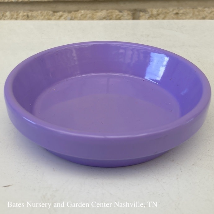 Saucer 4" Glazed Lilac